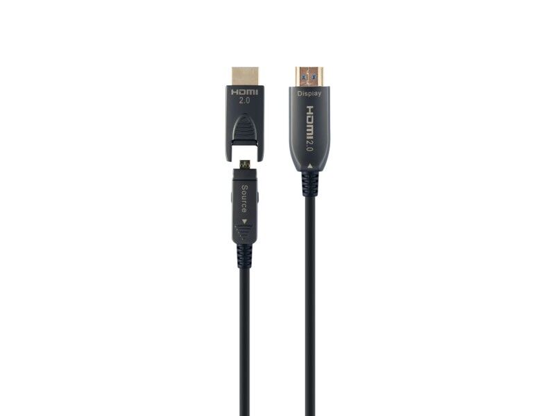 Kabel HDMI GEMBIRD CCBP-HDMID-AOC-50M Czarny 50 m