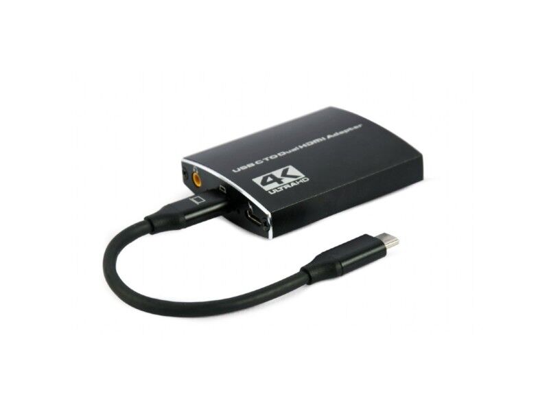 Kabel USB-C na HDMI GEMBIRD A-CM-HDMIF2-01 Czarny