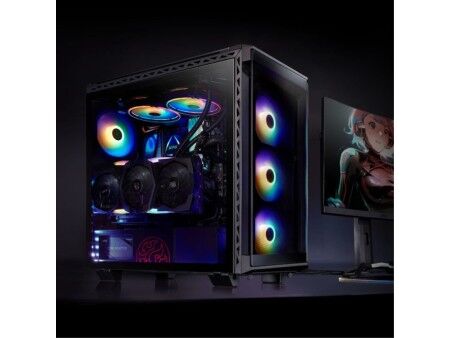 Obudowa do semi-wieży Micro ATX / Mini ITX / ATX XPG Battlecruiser Czarny ARGB