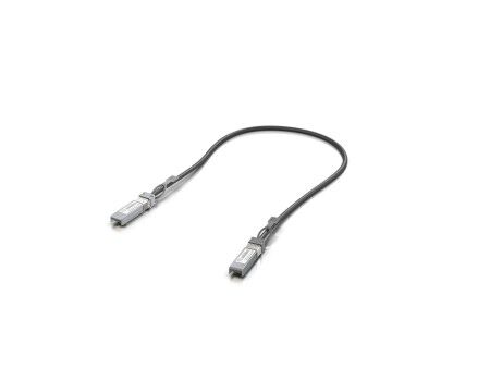 Kabel sieciowy SFP+ UBIQUITI Czarny 50 cm