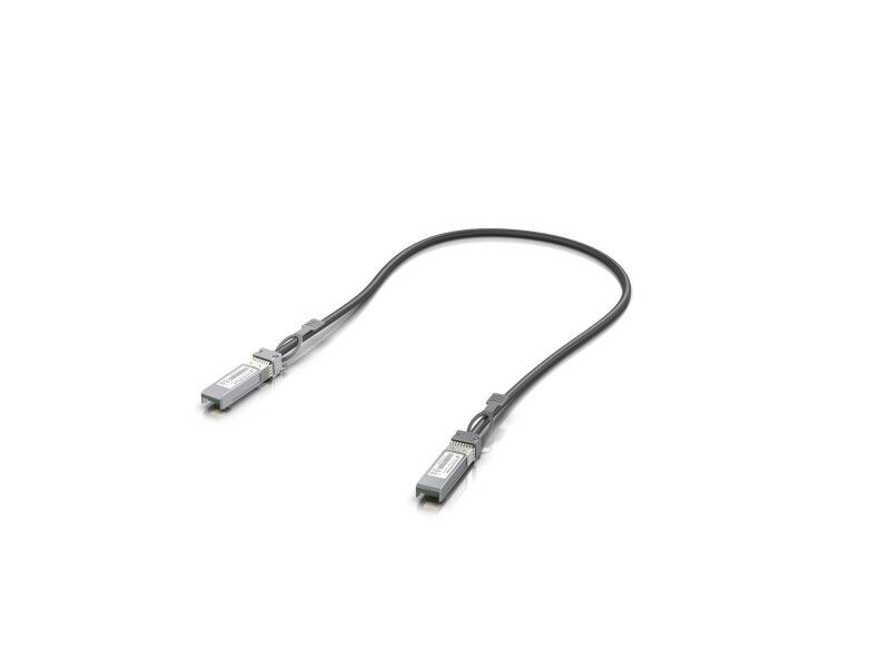 Kabel sieciowy SFP+ UBIQUITI Czarny 50 cm