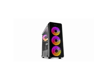 Semi Wieża ATX Nox NXHUMMERTGM LED RGB Czarny