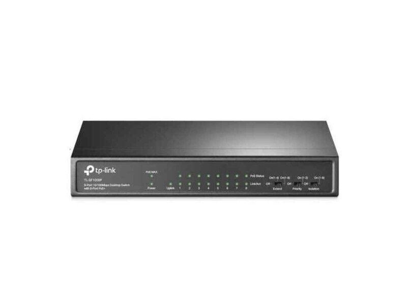 Przełącznik TP-Link TL-SF1009P Czarny