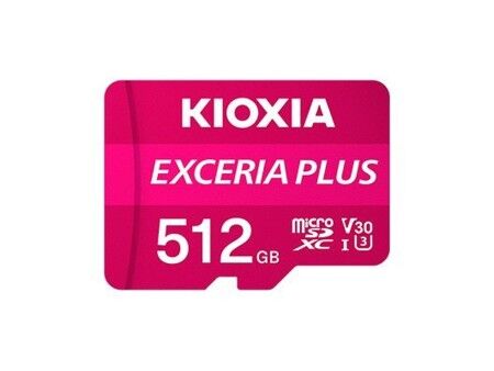 Karta Pamięci Micro-SD z Adapterem Kioxia PLUS UHS-I C10 R98 512 GB