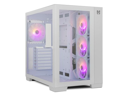 Semi Wieża ATX Nox NXHUMMERASTRAWH Biały LED RGB
