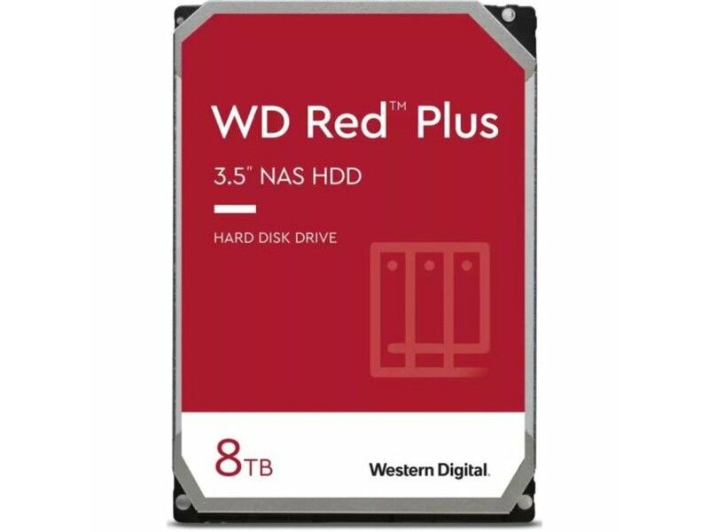 Dysk Twardy Western Digital Red Plus 3,5" 8 TB