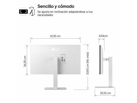 Monitor LG 27US550-W 4K Ultra HD 27"