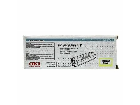 Toner Oryginalny OKI ES1624 Żółty
