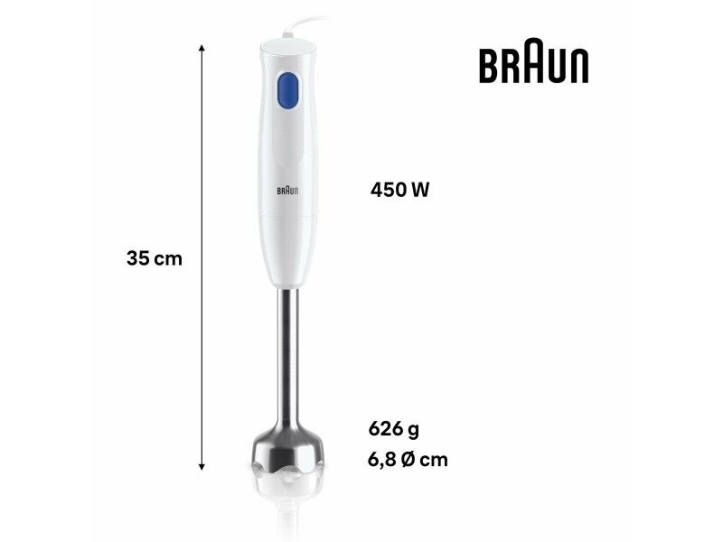 Mikser z Tworzywa Sztucznego Braun 0X22111470 450 W 600 ml
