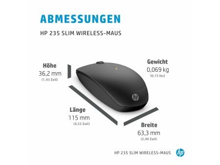 Myszka Bezprzewodowa HP 235