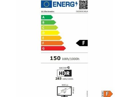 Smart TV LG OLED83C46LA 4K Ultra HD 83" HDR OLED NVIDIA G-SYNC