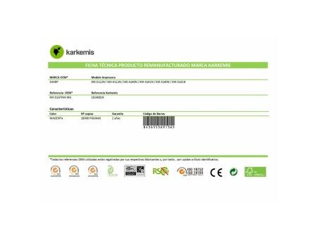 Toner Oryginalny Karkemis MX-51GTMA Magenta