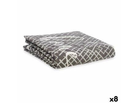 Pokrowiec na Deskę do Prasowania Kipit Home sweet home Antracyt 140 x 50 cm (8 Sztuk)