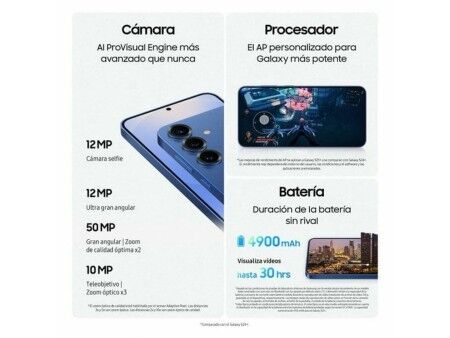 Smartfony Samsung SM-S936BDBGEUB 6,7" 12 GB RAM 512 GB Niebieski Granatowy