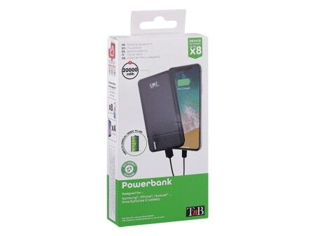 Powerbank T'NB PBU20000 Czarny 20000 mAh