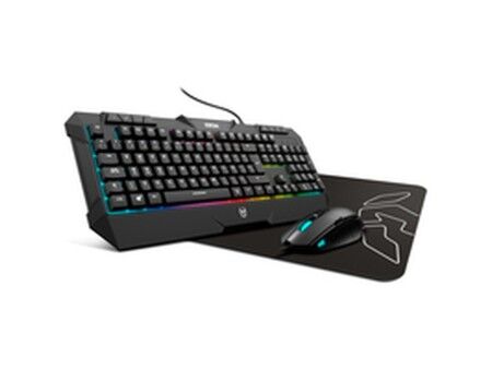 Klawiatura i myszka Gaming Krom Kunai Qwerty Hiszpańska