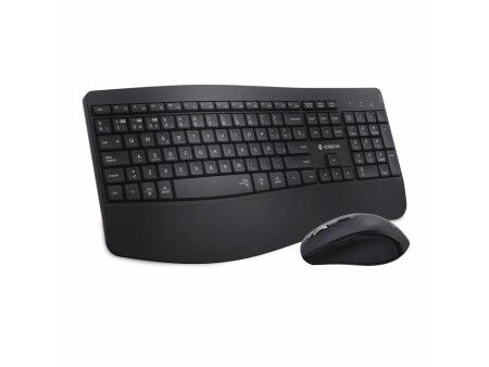 Klawiatura i Myszka Subblim OFFICE PROWAVE Qwerty Hiszpańska Czarny