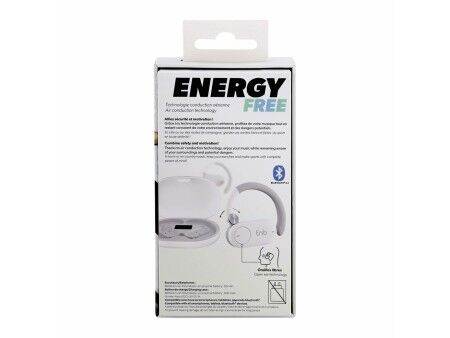 Sportowe Słuchawki T'NB ENERGY PLUS Biały