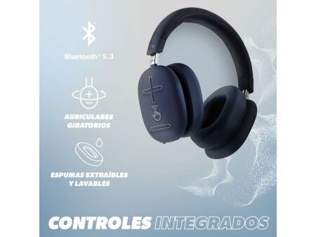 Słuchawki Bluetooth z Mikrofonem T'NB BOUNCE Ciemnoniebieski