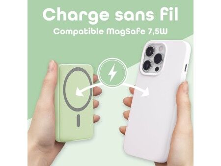 Powerbank T'NB PBUMAG5GR 5000 mAh Kolor Zielony Magsafe