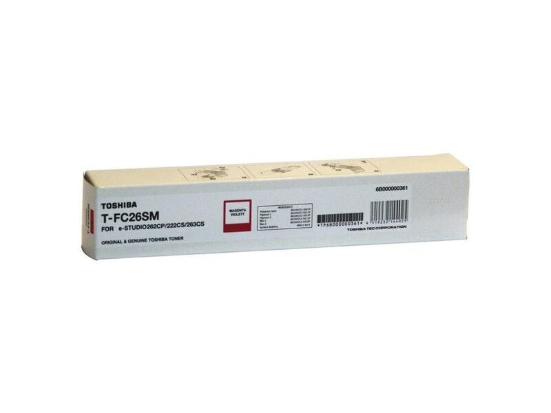 Toner Oryginalny Toshiba T-FC26SM Magenta