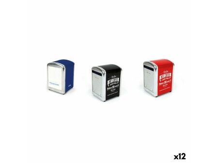 Stojak na serwetki Quttin 10,6 x 9,6 x 13,9 cm Zakwaterowanie i Catering (12 Sztuk)