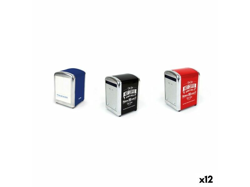 Stojak na serwetki Quttin 10,6 x 9,6 x 13,9 cm Zakwaterowanie i Catering (12 Sztuk)