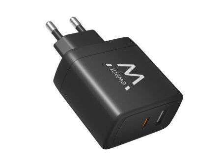 Ładowarka Ścienna Ewent EW1330 Czarny 65 W