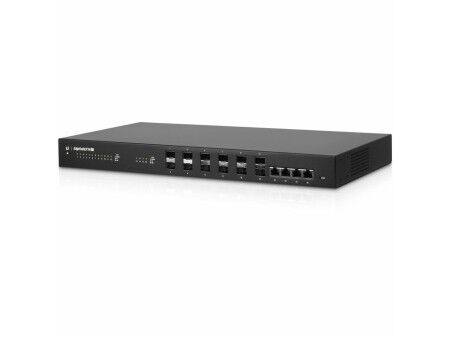 Szafka przełącznikowa Switch UBIQUITI ES-16-XG EDGE Gigabit Ethernet Czarny
