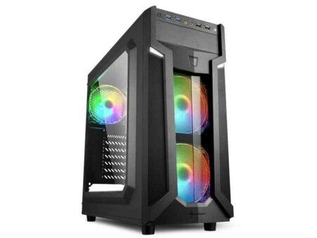Semi Wieża ATX Sharkoon VG6-W RGB Czarny