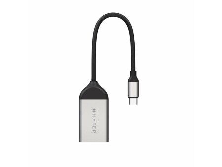 Adapter USB C na Red RJ45 Hyper HD425B Srebro