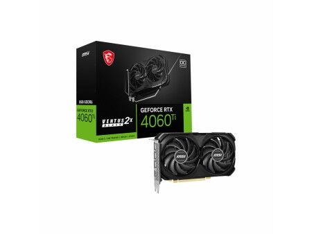 Karta Graficzna MSI GEFORCE RTX 4060 TI VENTUS 2X BLACK 8G OC Geforce RTX 4060 Ti 8 GB GDDR6