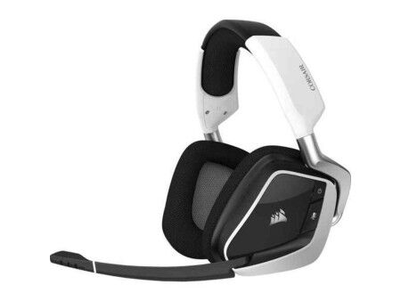 Słuchawki Bluetooth z Mikrofonem Corsair VOID RGB ELITE Biały Bezprzewodowy
