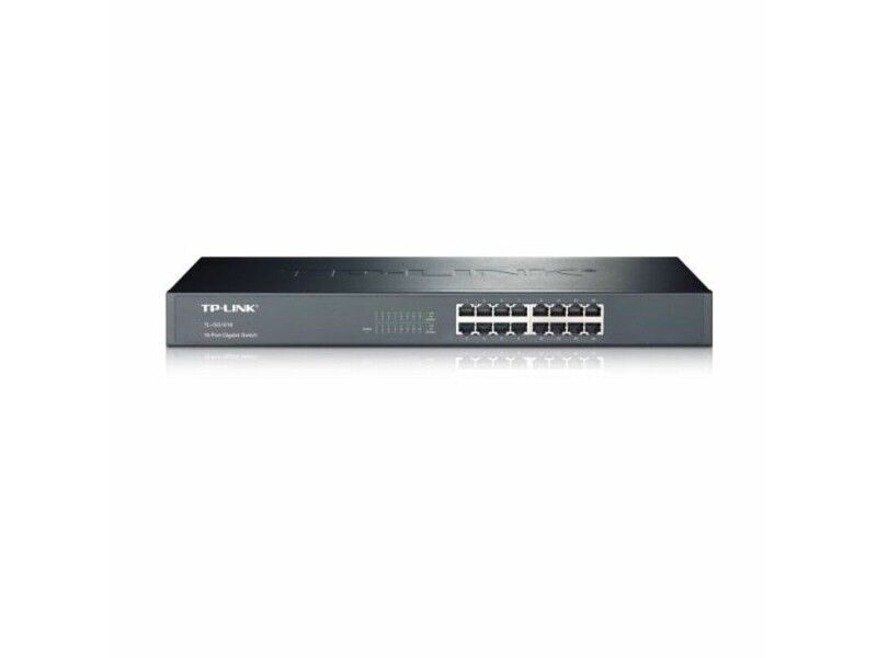 Szafka przełącznikowa Switch TP-Link TL-SG1016 16P Gigabit 19"