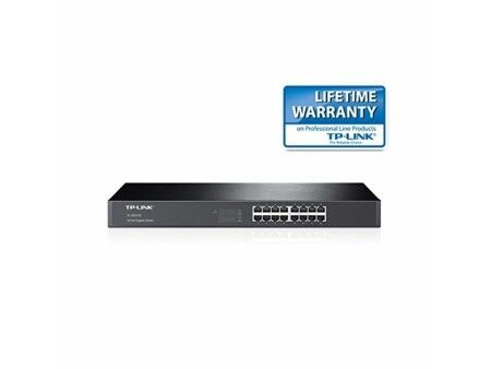 Szafka przełącznikowa Switch TP-Link TL-SG1016 16P Gigabit 19"