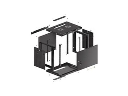Szafka Rack Wisząca/Naścienna Lanberg WF01-6409-00B