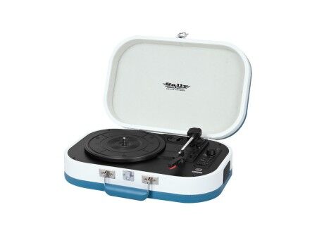 Gramofon Trevi TT 1020 BT USB Stereo Bluetooth Bateria akumulatorek Turkusowy