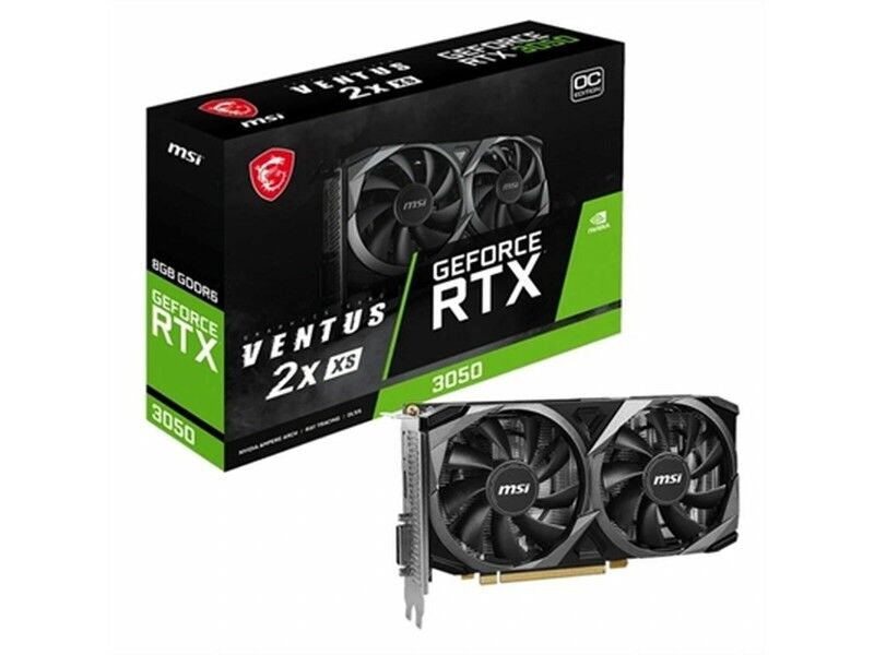 Karta Graficzna MSI GEFORCE RTX 3050 VENTUS 2X XS 8G OC GDDR6