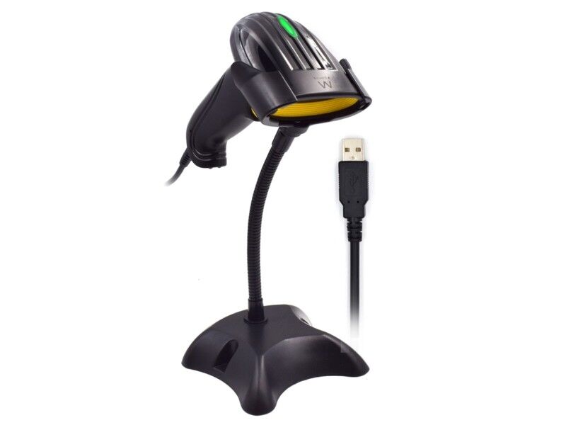 Czytnik kodów kreskowych z uchwytem Ewent EW3400 LED USB