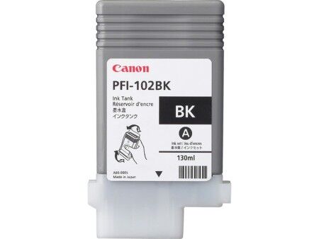 Oryginalny Wkład Atramentowy Canon PFI-102BK Czarny
