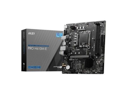 Płyta główna MSI PRO H610M-E INTEL H610 LGA 1700
