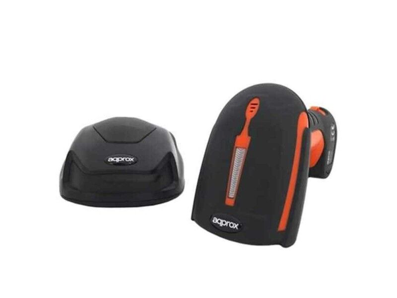 Czytnik Kodów Kreskowych approx! appLS18I Czarny/Czerwony 625 nm Bluetooth