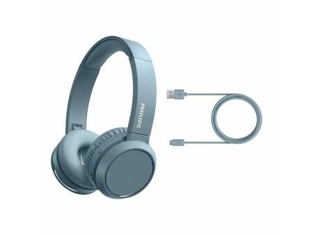 Słuchawki z Mikrofonem Philips TAH4205BL/00 Niebieski