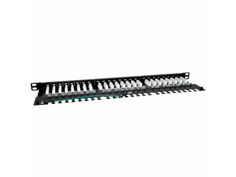 PatchPanel 24 Portów UTP Kategoria 6 Phasak PU 4811