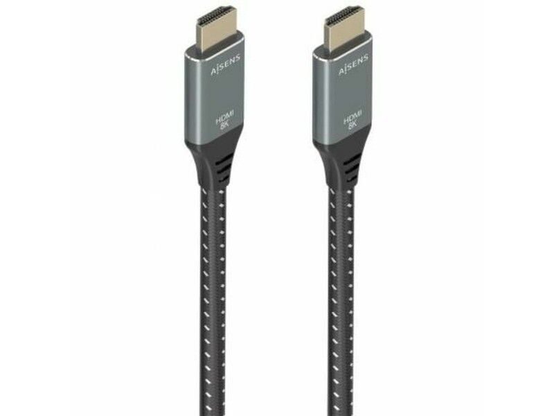 Kabel HDMI Aisens A150-0878 10 m Czarny/Szary