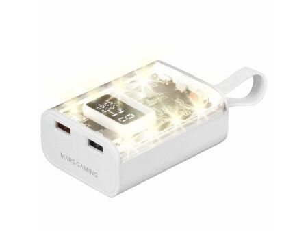Powerbank Mars Gaming MPK10KW Biały 10000 mAh