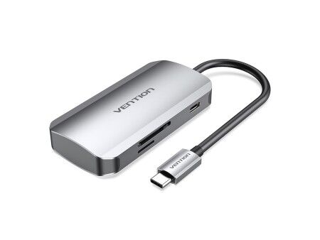 HUB USB Vention TNHHB Szary (1 Sztuk)