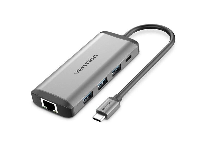 HUB USB Vention CNDHB Srebrzysty