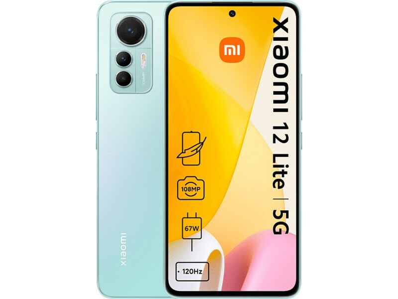 Smartfony Xiaomi Xiaomi 12 Lite 6,55" Octa Core 6 GB RAM 128 GB Kolor Zielony