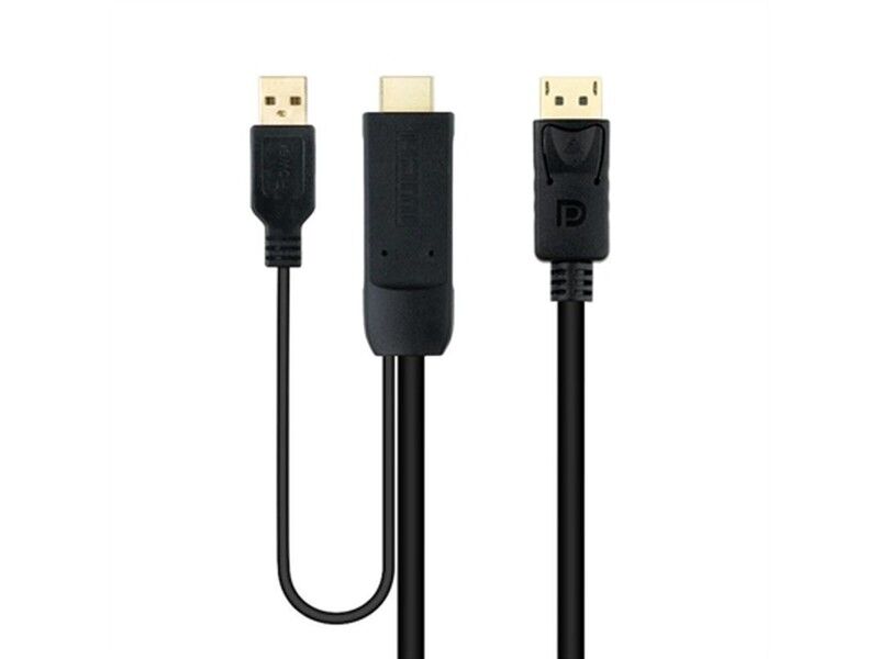 Kabel DisplayPort do HDMI NANOCABLE 10.15.4352 Czarny 1,8 m 4K Ultra HD